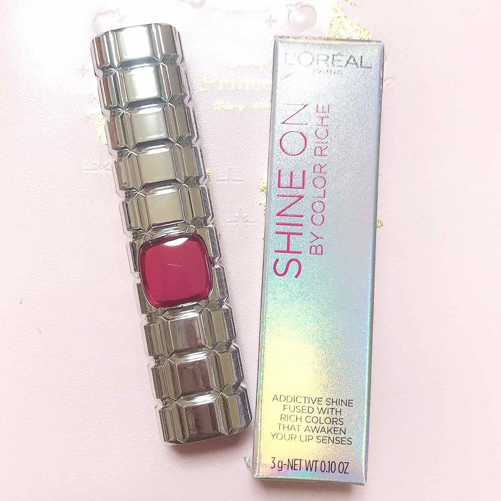シャインオン/ロレアル パリ/口紅を使ったクチコミ(1枚目)