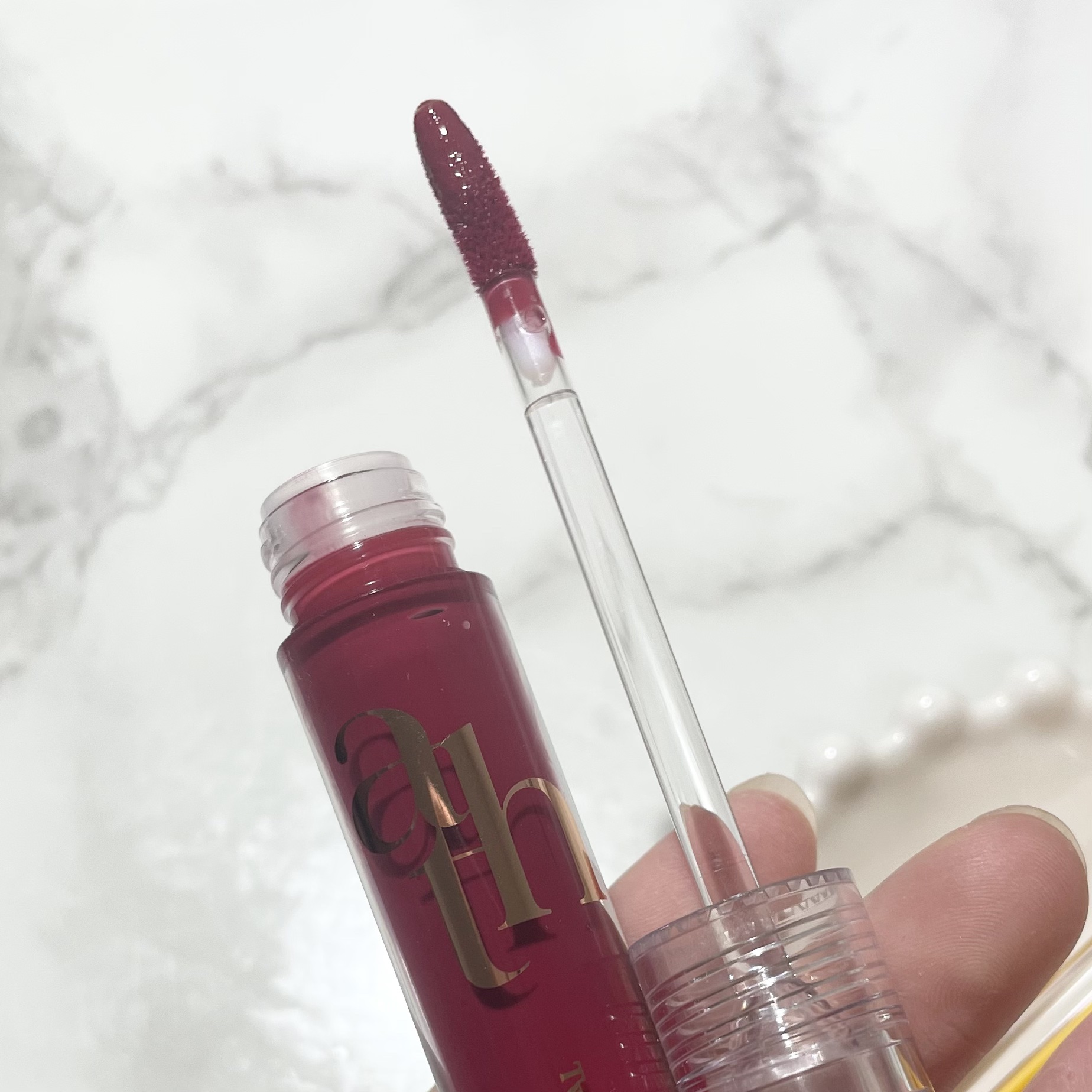 トゥインクルリップグロウ/ahatt/リップグロスを使ったクチコミ（3枚目）