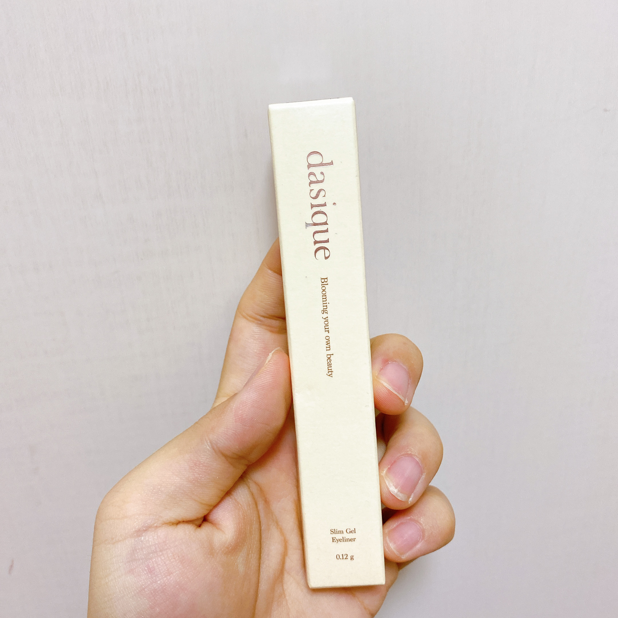 スリムジェルアイライナー 02 パールブラウン/dasique/ジェルアイライナーを使ったクチコミ（2枚目）