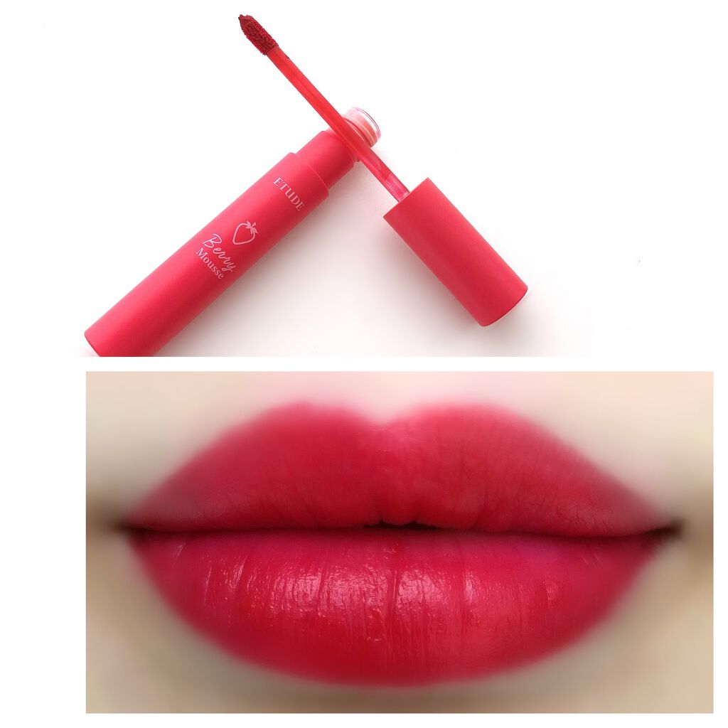 ベリームースティント フレッシュベリー (NEUTRAL / 春・冬)/ETUDE/口紅を使ったクチコミ（2枚目）