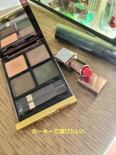 アイ カラー クォード/TOM FORD BEAUTY/アイシャドウパレットを使ったクチコミ（1枚目）