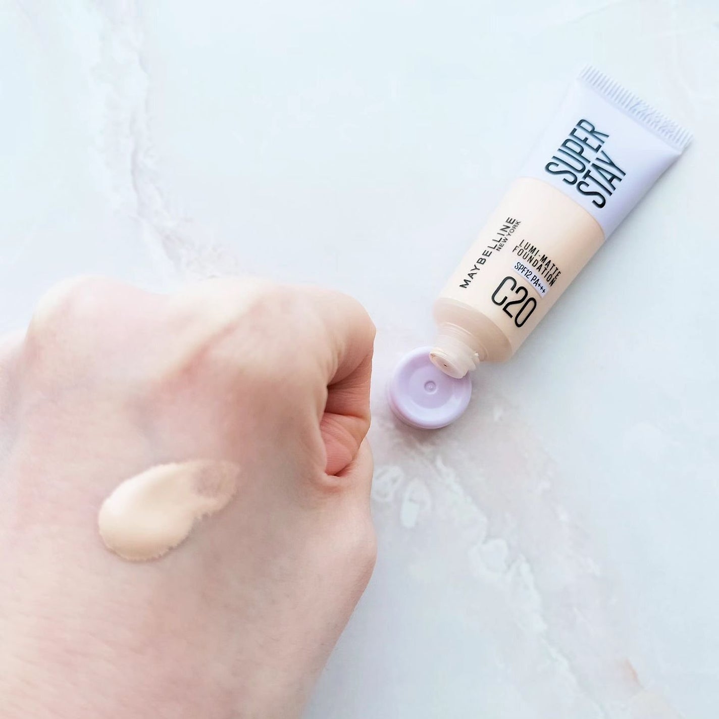 SPステイ ルミマット リキッド ファンデーション/MAYBELLINE NEW YORK/リキッドファンデーションを使ったクチコミ(3枚目)