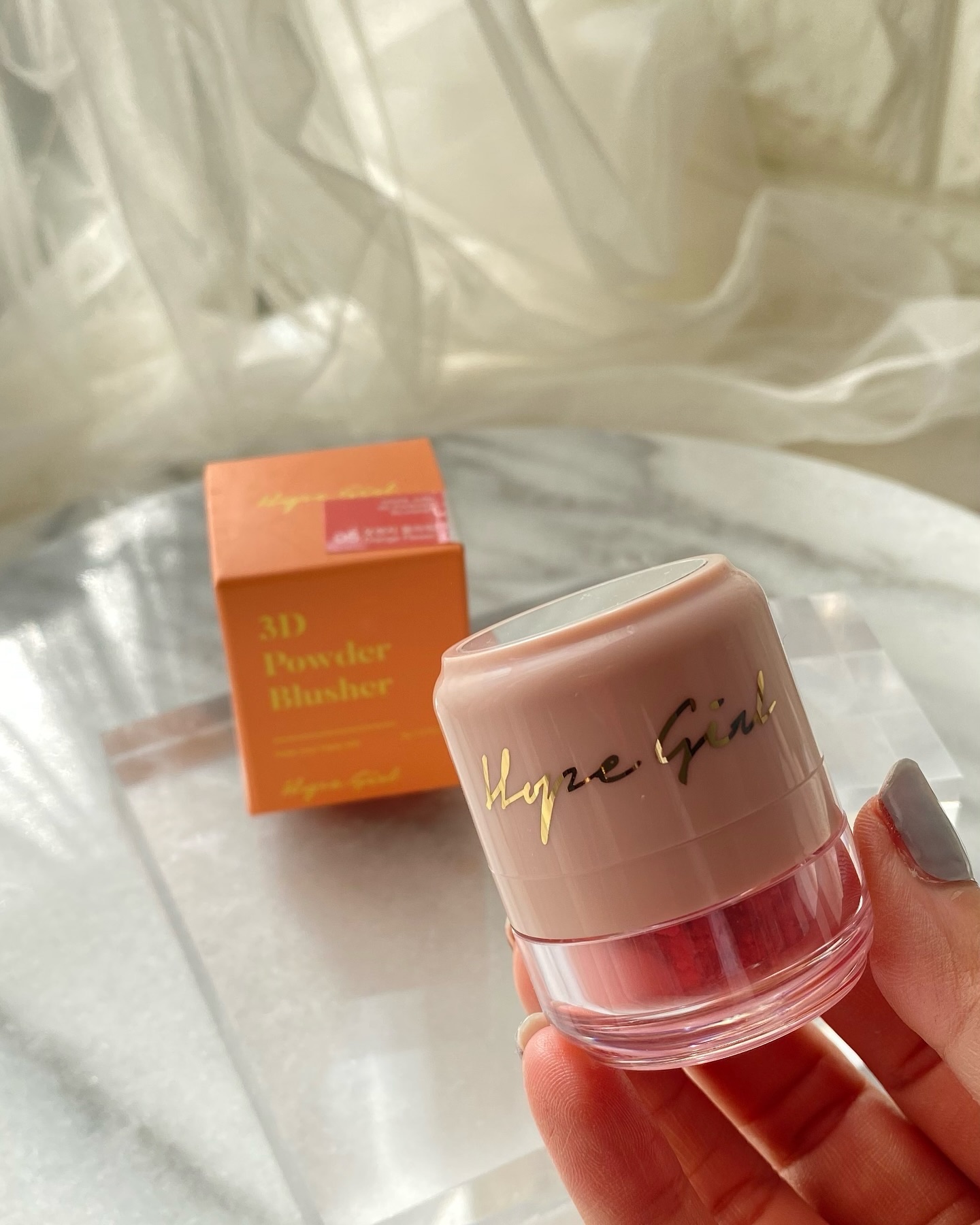 ホープガール3Dパウダーブラッシャー/Hope Girl/パウダーチークを使ったクチコミ（2枚目）