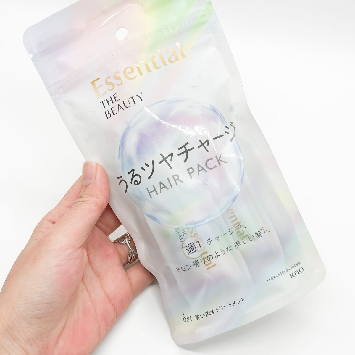 ザビューティ うるツヤチャージヘアパック/エッセンシャル/ヘアマスク・ヘアパックを使ったクチコミ(1枚目)