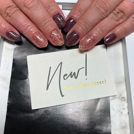 cst on LIPS 「※まだ復活・再開していません🙇♀️#冬ネイル#ミラーネイル#..」(2枚目)