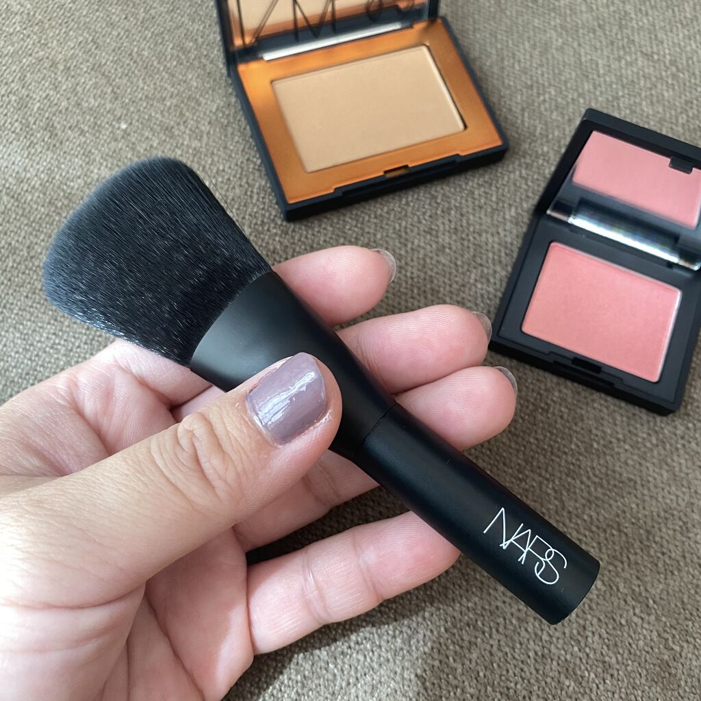 アイコニックグロー ミニチークセット/NARS/メイクアップキットを使ったクチコミ（3枚目）