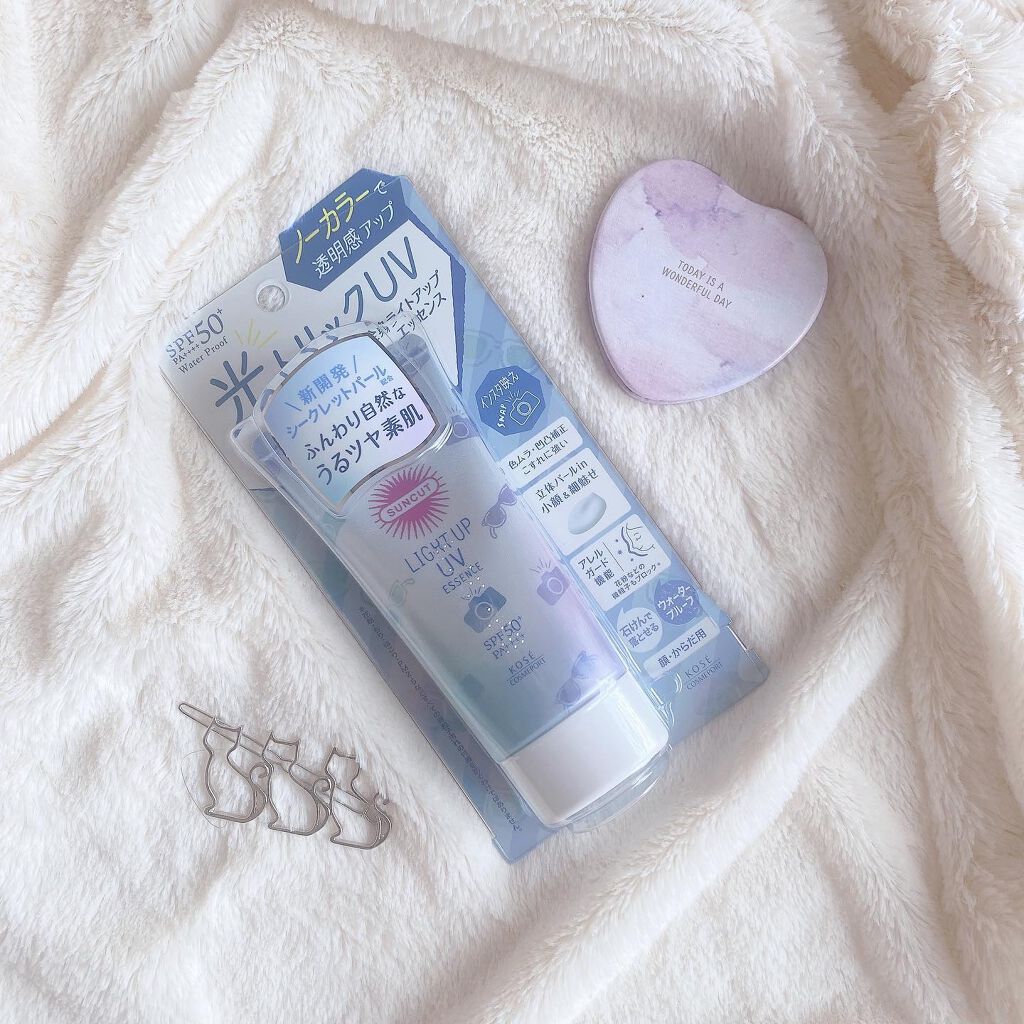 トーンアップUV エッセンス/サンカット®/日焼け止めローションを使ったクチコミ（1枚目）