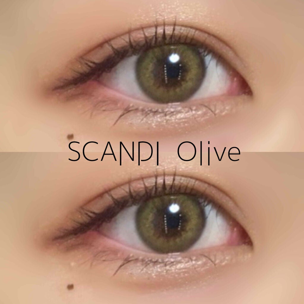 SCANDI 1day/OLENS/カラーコンタクトレンズを使ったクチコミ(1枚目)
