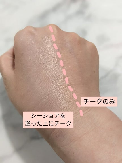 シームレストーン ブラッシュ/excel/パウダーチークを使ったクチコミ(7枚目)