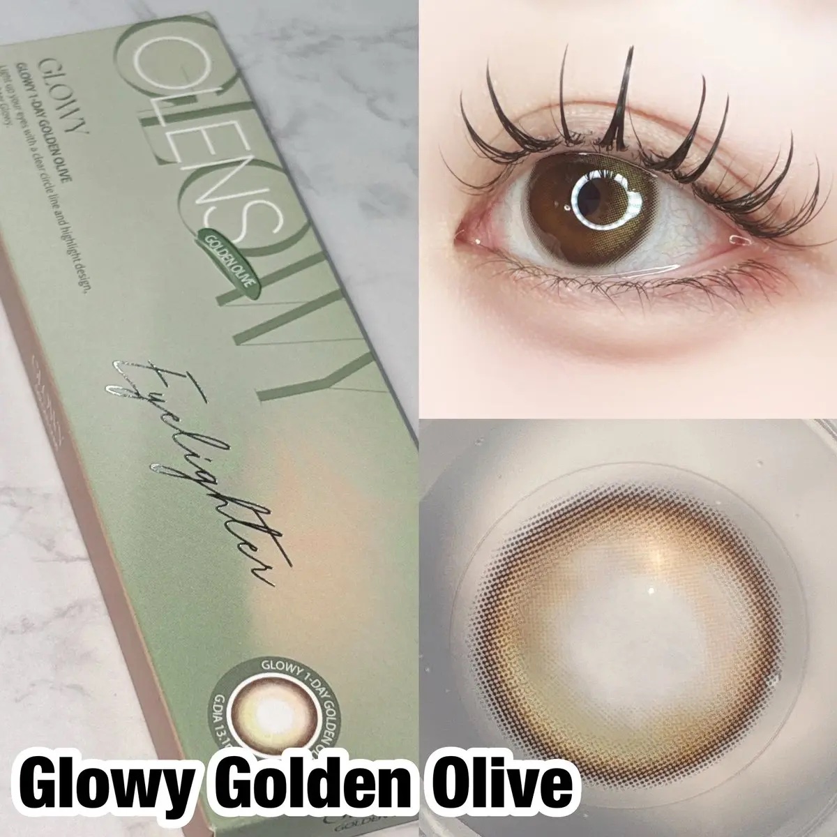 Ending 1day/OLENS/ワンデー（１DAY）カラコンを使ったクチコミ（2枚目）