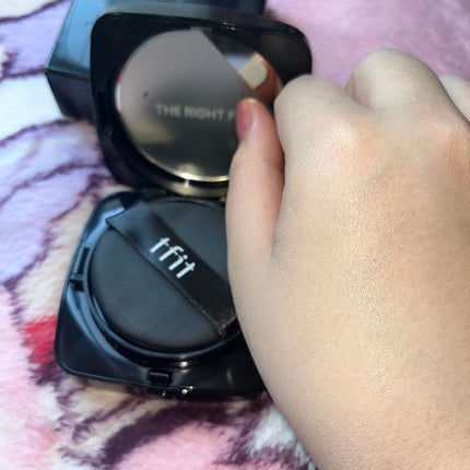 レイヤリングフィット グロークッションEX/TFIT/クッションファンデーションを使ったクチコミ(2枚目)