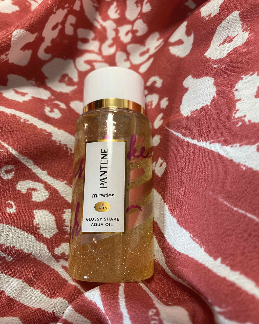 ミラクルズ グロッシー シェイク アクアオイル/パンテーン/ヘアオイルを使ったクチコミ（1枚目）