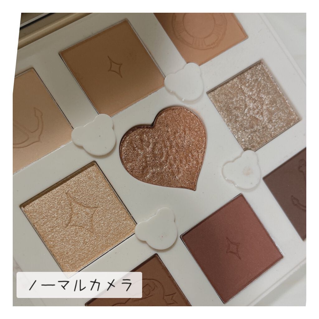 Love Bear 9色 アイシャドウパレット ヘーゼルナッツココア/FlowerKnows/アイシャドウパレットを使ったクチコミ（2枚目）