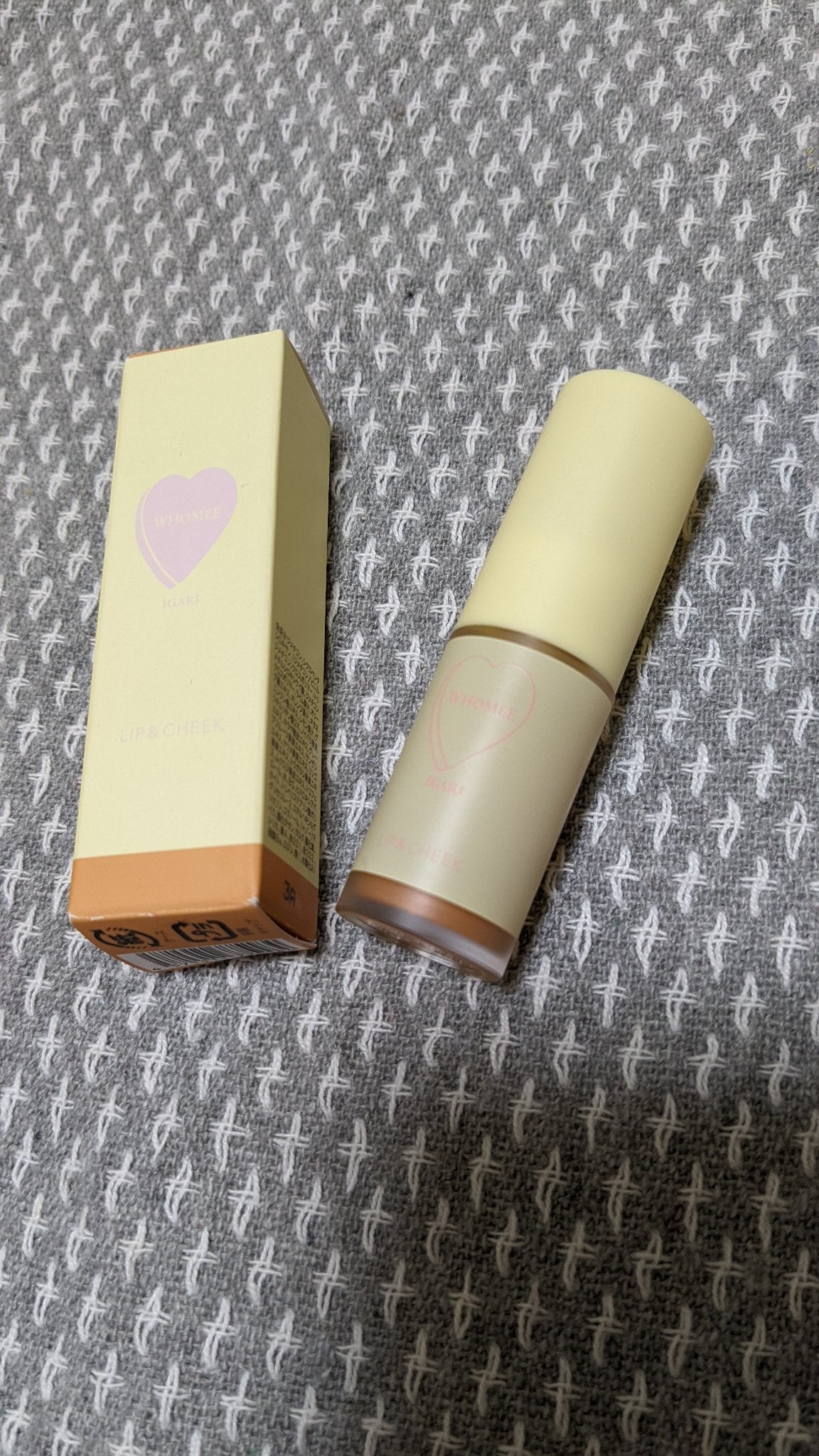 リップ&チーク/WHOMEE/ジェル・クリームチークを使ったクチコミ(1枚目)