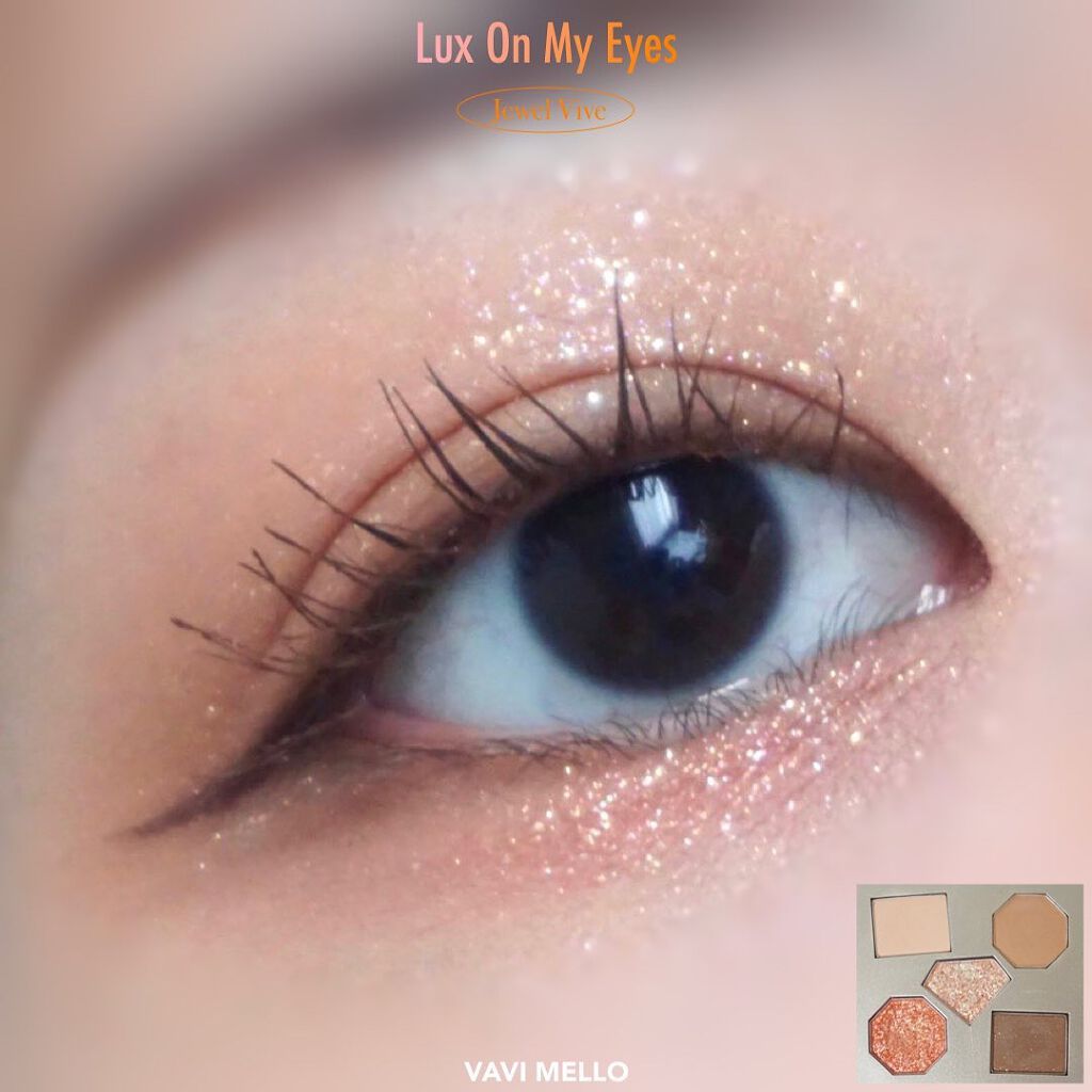 ラックスオンマイアイズ ジュエルバイブ/VAVI MELLO/マルチパレットを使ったクチコミ（3枚目）