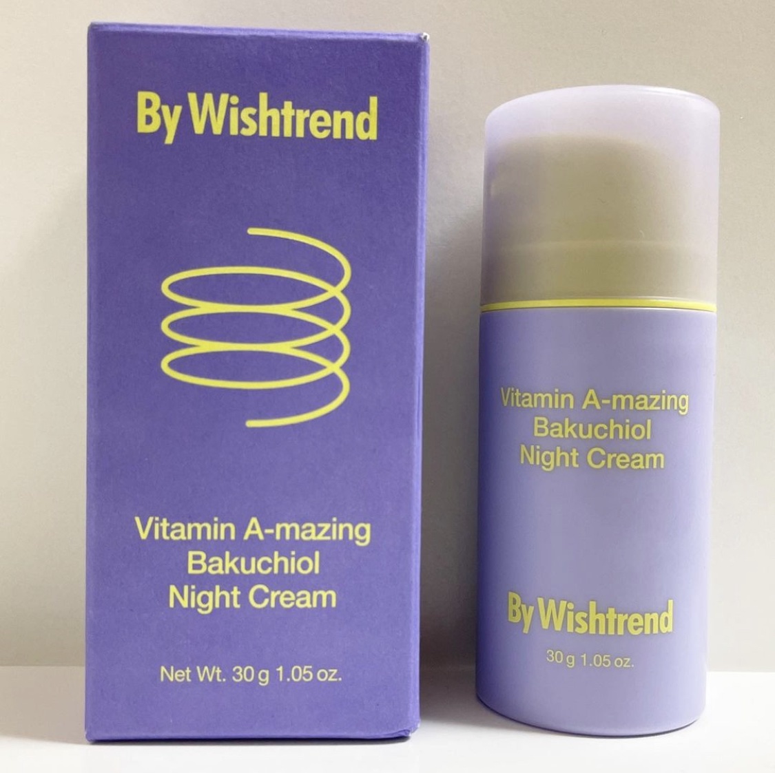 ビタミンA-mazingバクチオールナイトクリーム/By Wishtrend/フェイスクリームを使ったクチコミ（1枚目）