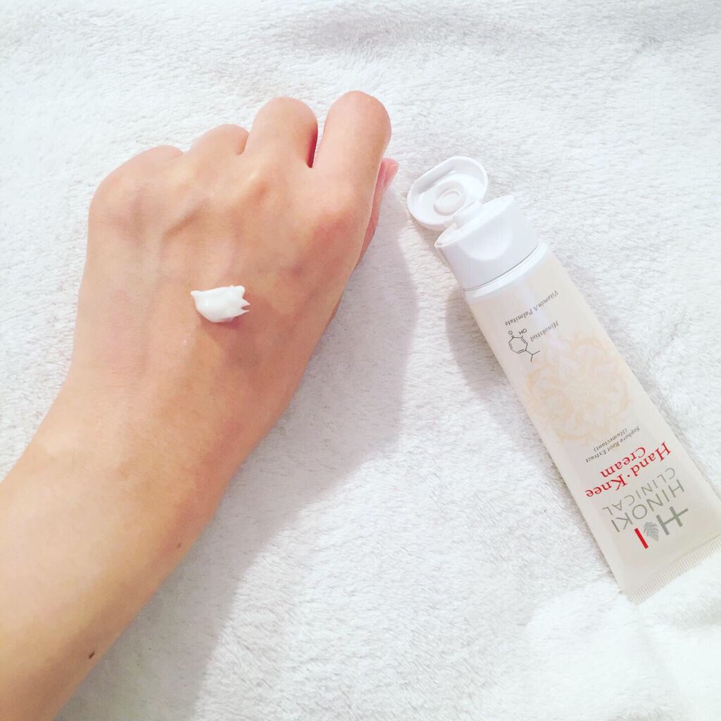 ヒノキハンド・ニークリーム/ヒノキ肌粧品/ハンドクリームを使ったクチコミ(2枚目)