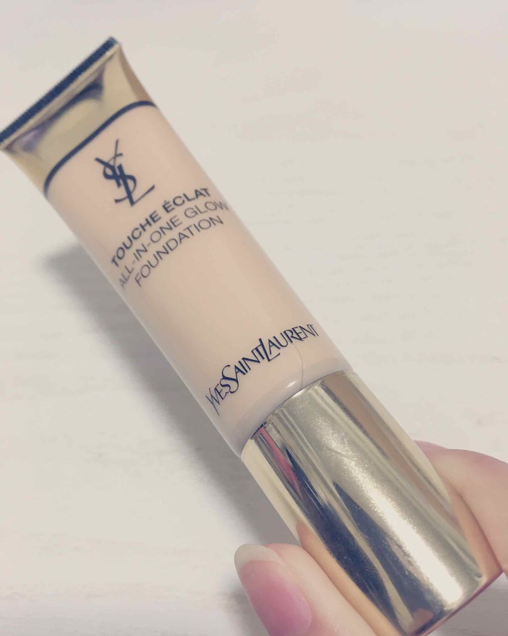ラディアント タッチ オールインワン グロウ ファンデーション/YVES SAINT LAURENT BEAUTE/クリーム・エマルジョンファンデーションを使ったクチコミ(1枚目)