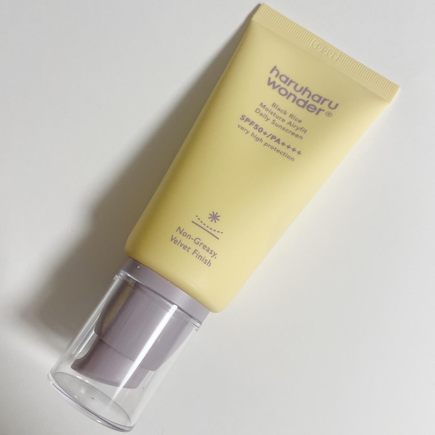 ブラックライス ピュア ミネラル リリーフ デイリー サンスクリーン/haruharu wonder/日焼け止めクリームを使ったクチコミ（3枚目）