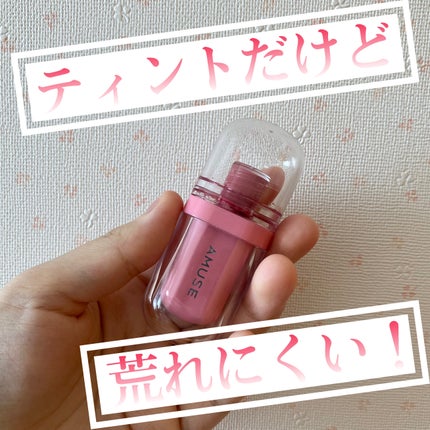 ジェルフィットティント/AMUSE/リップティントを使ったクチコミ(1枚目)
