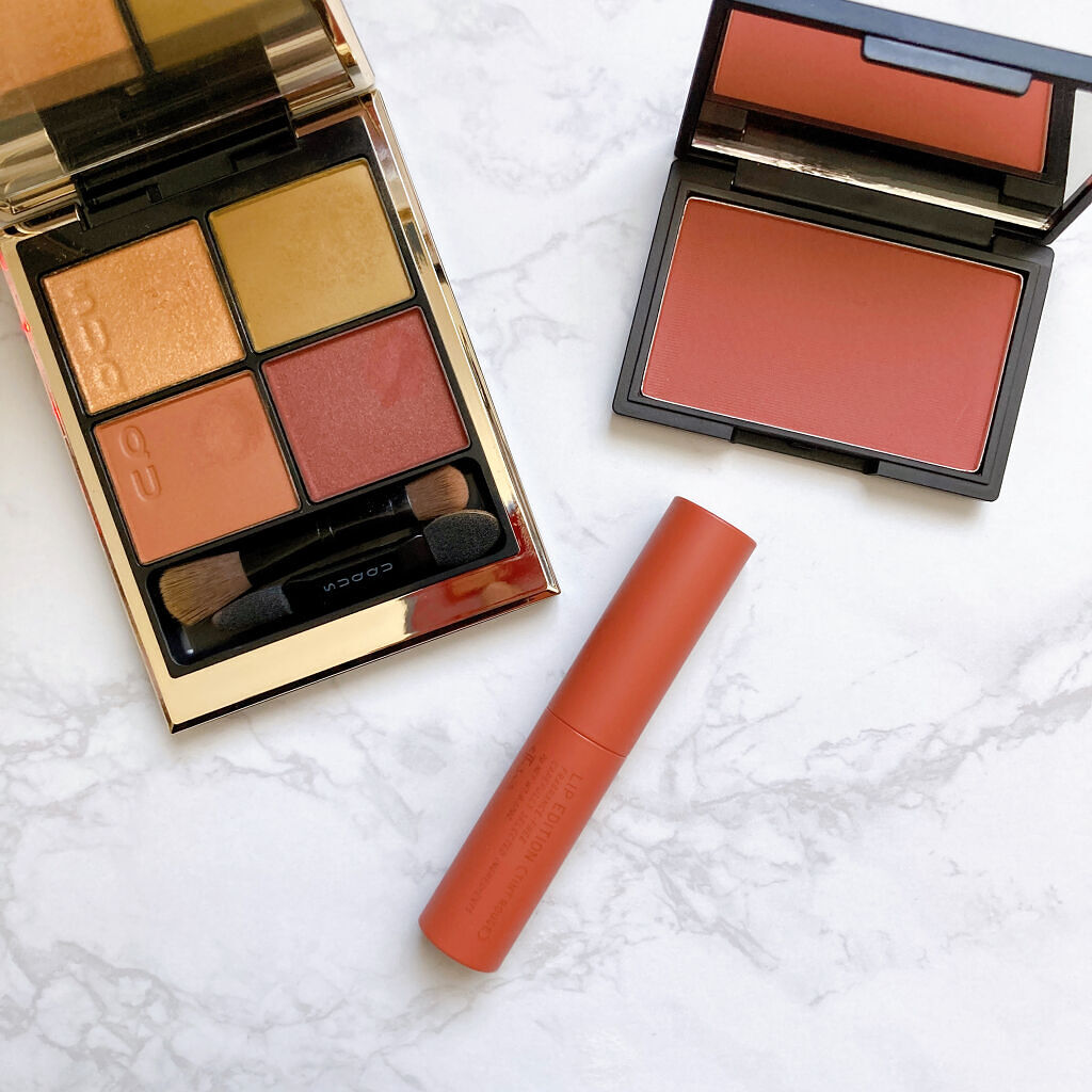 ピュア チーク カラー/heme/パウダーチークを使ったクチコミ（1枚目）