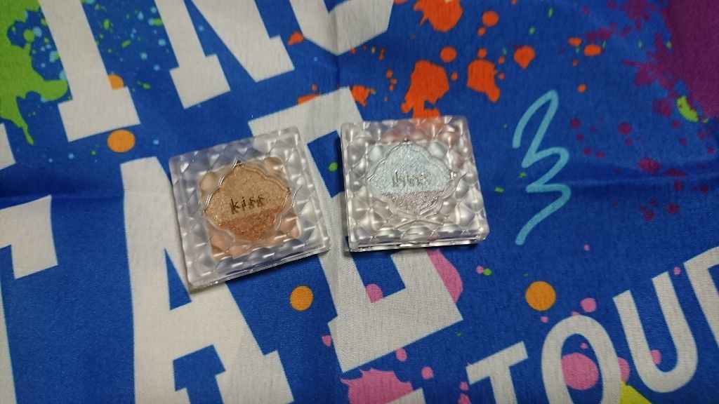 フィットジェルグリッター/KATE/ジェル・クリームアイシャドウを使ったクチコミ（3枚目）