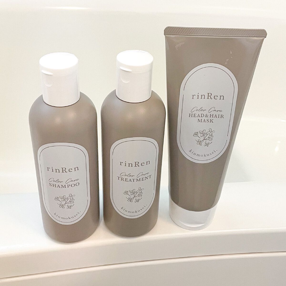 レメディアル カラーケア シャンプー＆トリートメント キンモクセイ トリートメント250ml/rinRen（凛恋）/市販シャンプーを使ったクチコミ（1枚目）