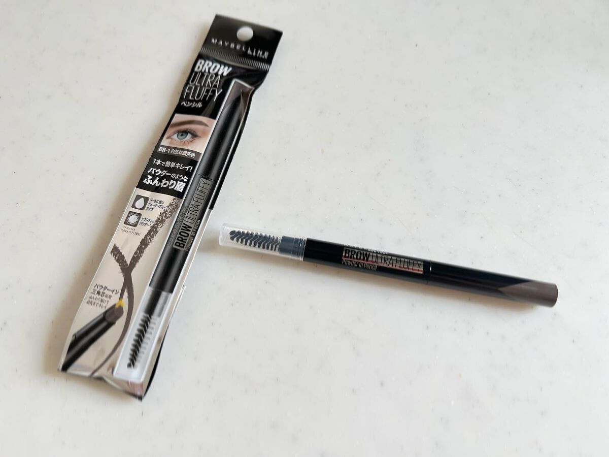 ファッションブロウ パウダーインペンシル N/MAYBELLINE NEW YORK/アイブロウペンシルを使ったクチコミ(2枚目)