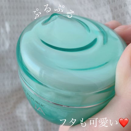 スーパーアクアマックス水分クリーム/ネイチャーリパブリック/フェイスクリームを使ったクチコミ(2枚目)