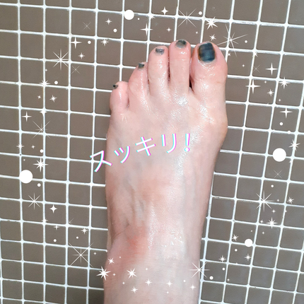 フットメジ ジェット泡 足洗いソープ/フットメジ/レッグ・フットケアを使ったクチコミ(5枚目)