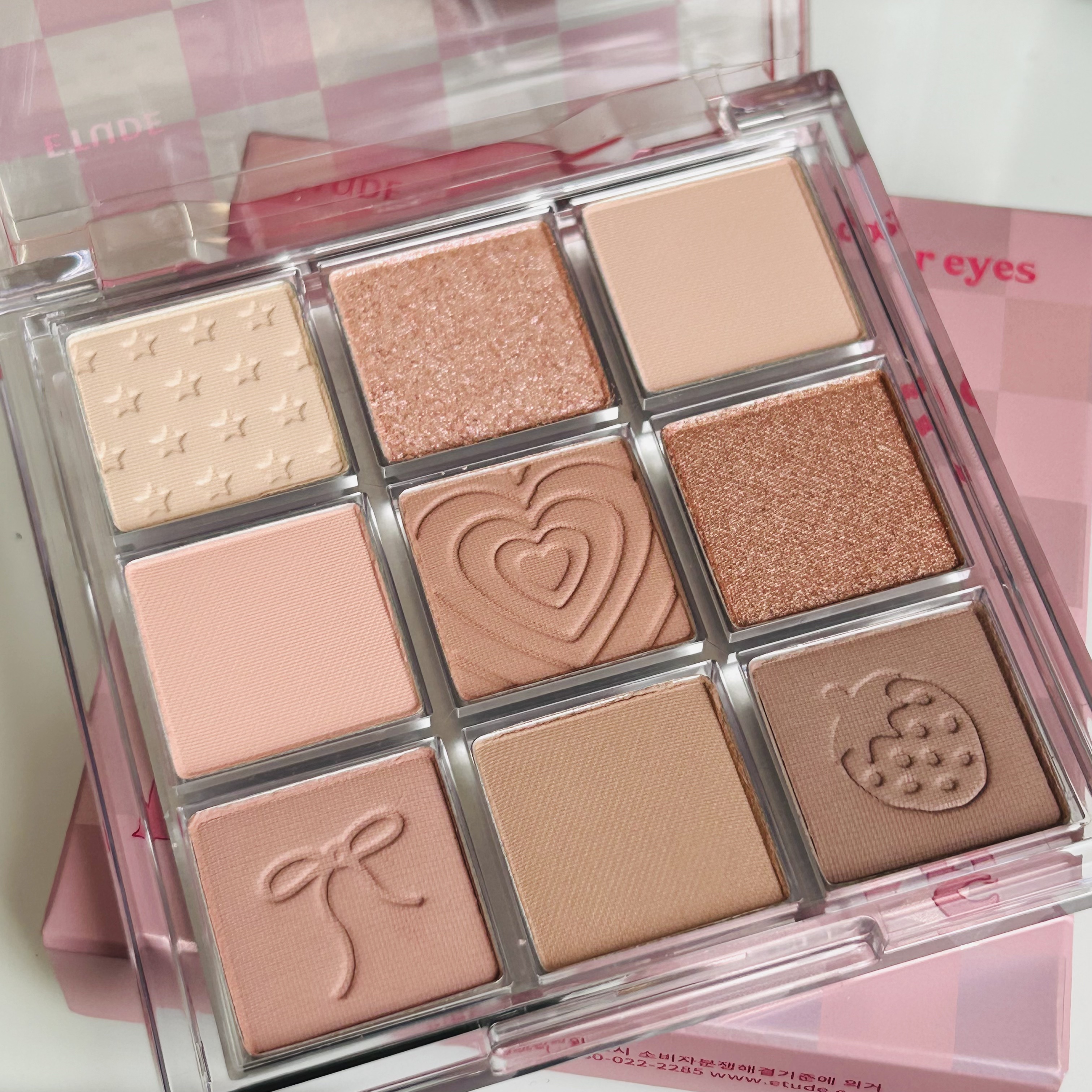 プレイカラーアイズ　マイフェイブアーカイブ プレイカラーアイズ　ピンクアーカイブ/ETUDE/アイシャドウパレットを使ったクチコミ（2枚目）