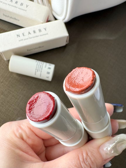 NEARBY Recharging Lip Balm/Hersteller/口紅を使ったクチコミ(4枚目)