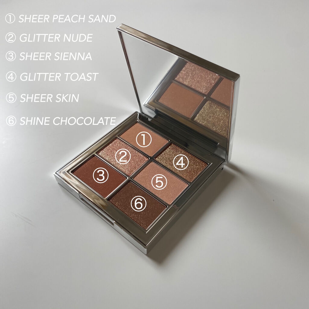 アイ ヴィーガン シアーパレット/AMUSE/アイシャドウパレットを使ったクチコミ（3枚目）