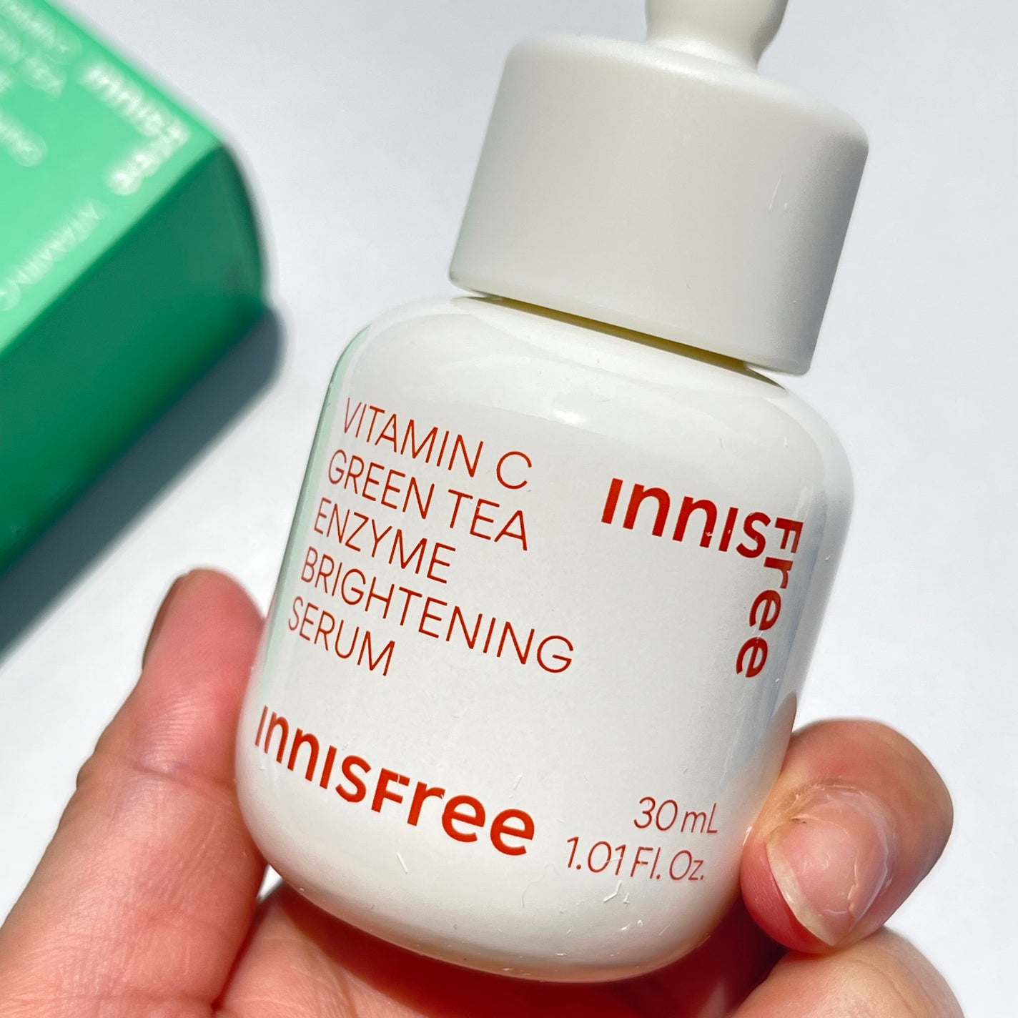 ビタC グリーンティーエンザイム ブライト セラム/innisfree/美容液を使ったクチコミ(1枚目)