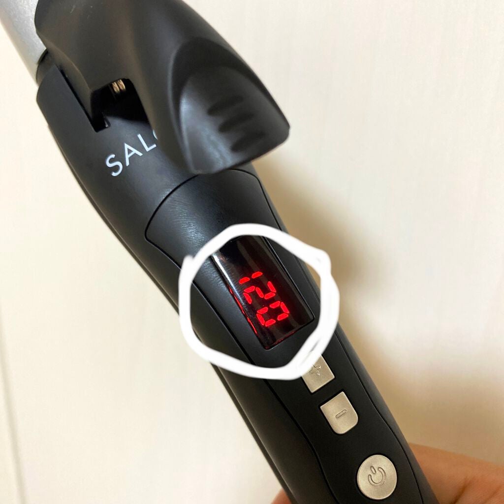 SALONIA 2WAYヘアアイロン/SALONIA/その他ヘアアイロンを使ったクチコミ(4枚目)