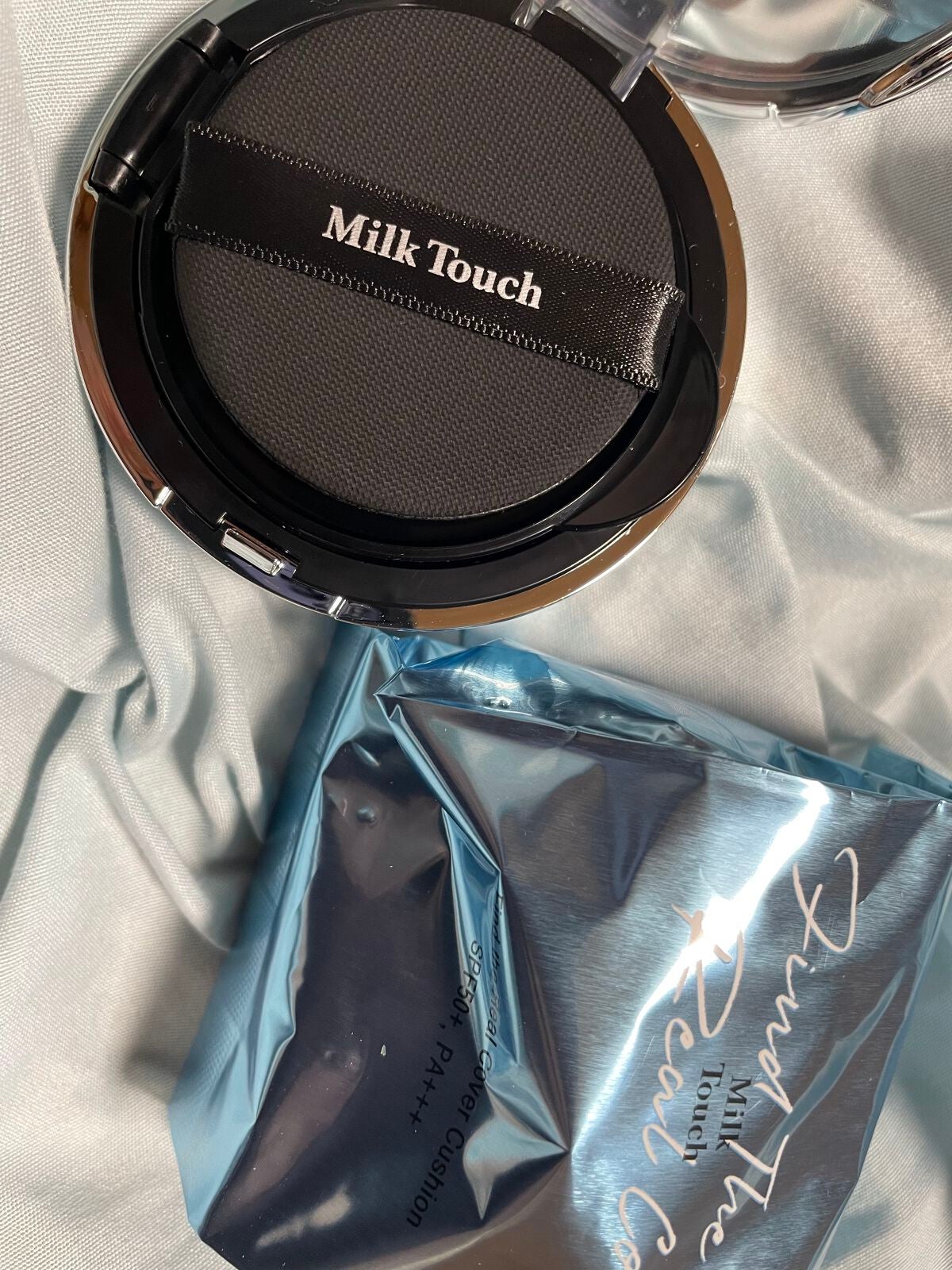 ファインド ザ リアル カバー クッション/Milk Touch/クッションファンデーションを使ったクチコミ(2枚目)