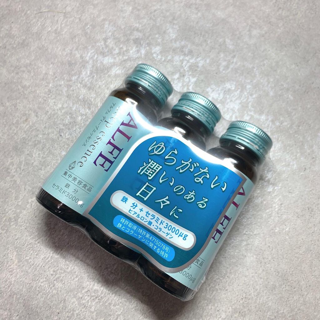 アルフェ ディープエッセンス〈ドリンク〉/アルフェ/美容ドリンクを使ったクチコミ(4枚目)