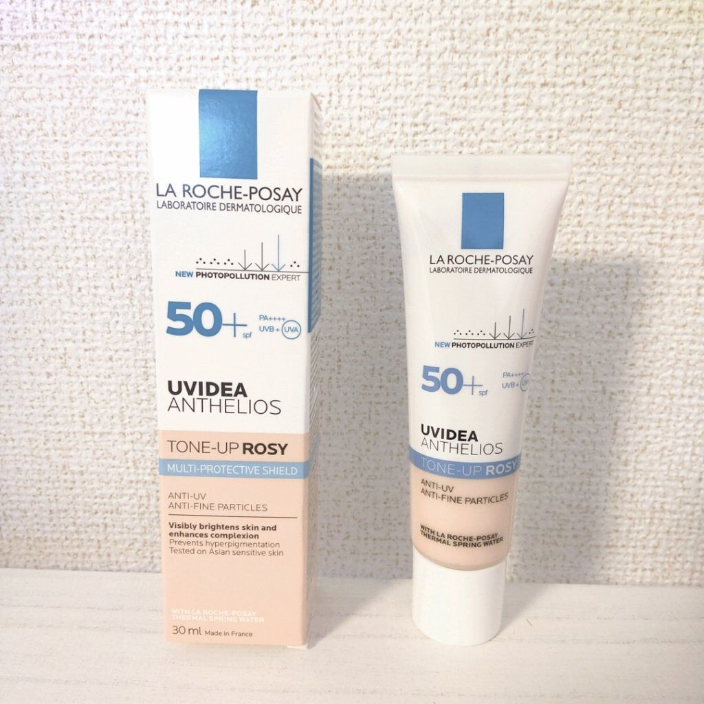 UVイデア XL プロテクショントーンアップ ローズ/ラ ロッシュ ポゼ/日焼け止めクリームを使ったクチコミ（1枚目）