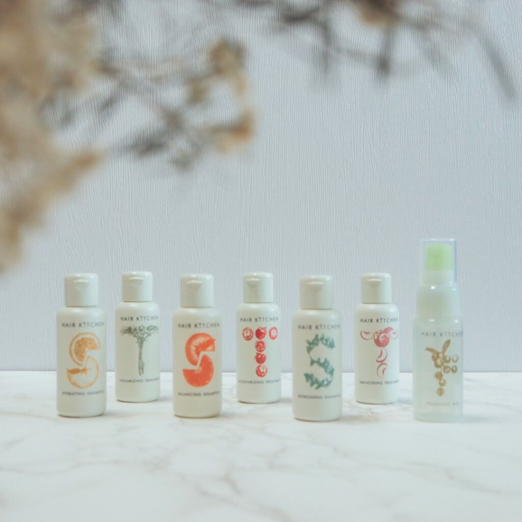 hairkitchen ホームケア ミニボトルセット/HAIR KITCHEN/サロンシャンプーを使ったクチコミ（2枚目）