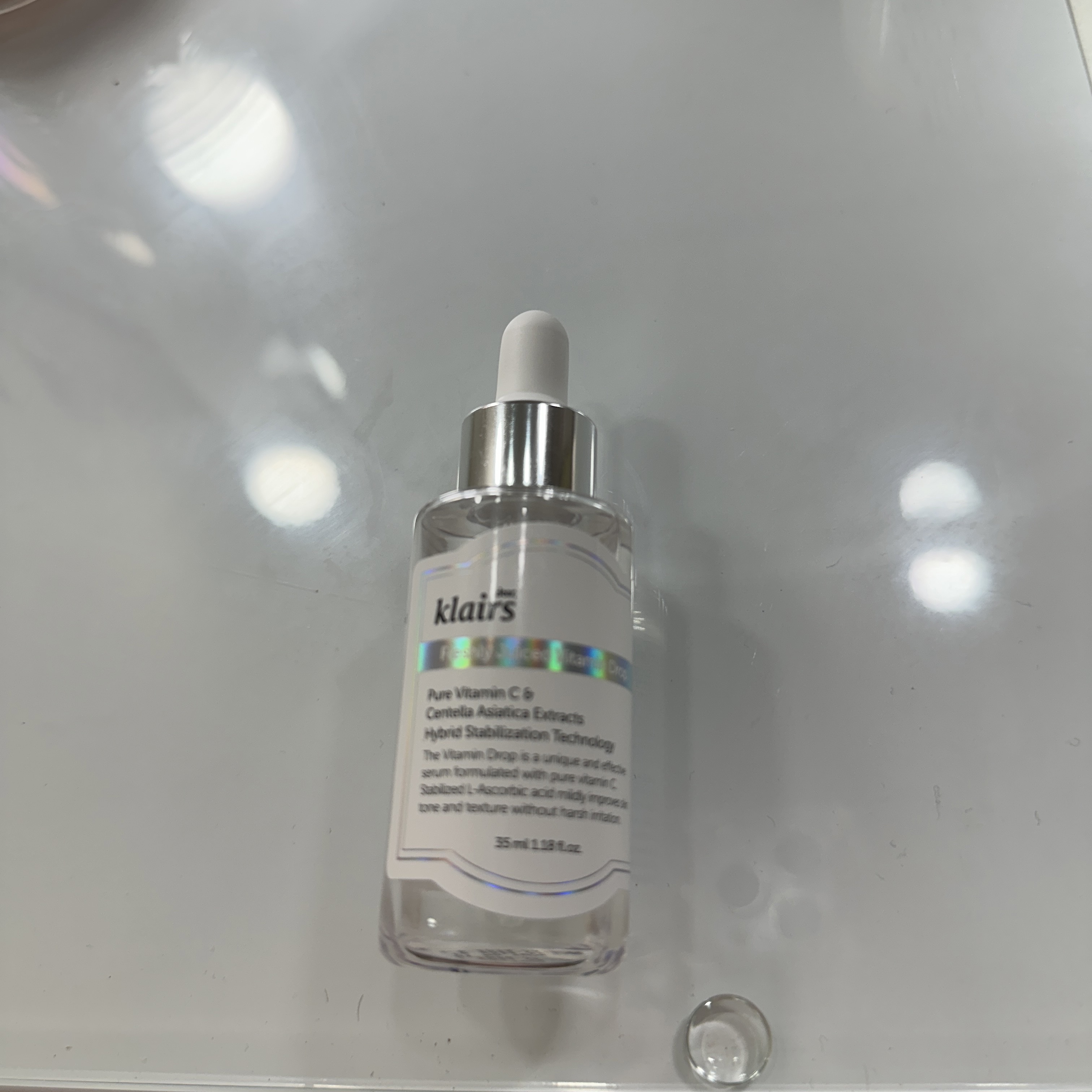 フレッシュリージュースドビタミンドロップ(35ml)/Klairs/美容液を使ったクチコミ（1枚目）