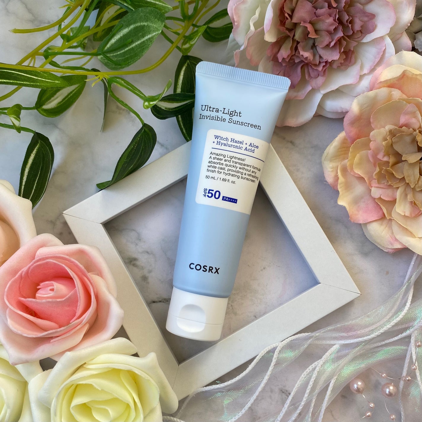 ウルトラライト透明UVクリーム/COSRX/日焼け止めクリームを使ったクチコミ(5枚目)