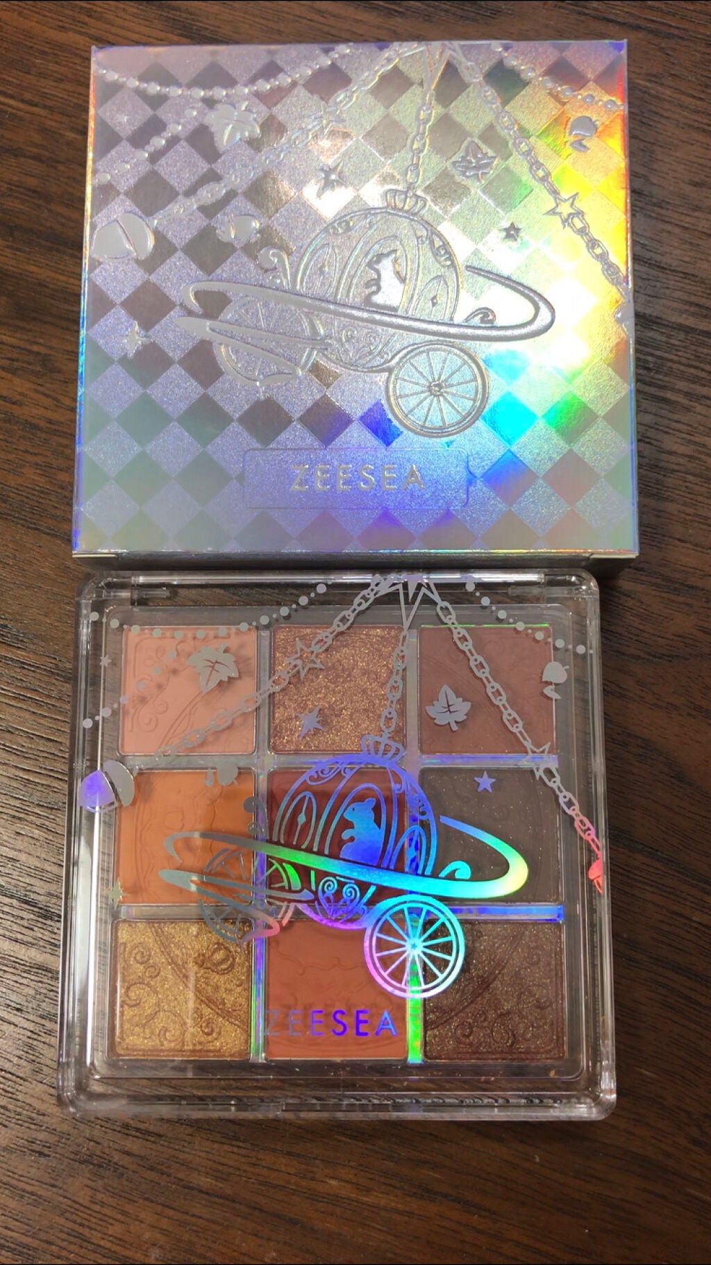 クォーツ 9色アイシャドウパレット(ドリームランドアイシャドウ)/ZEESEA/アイシャドウパレットを使ったクチコミ(2枚目)