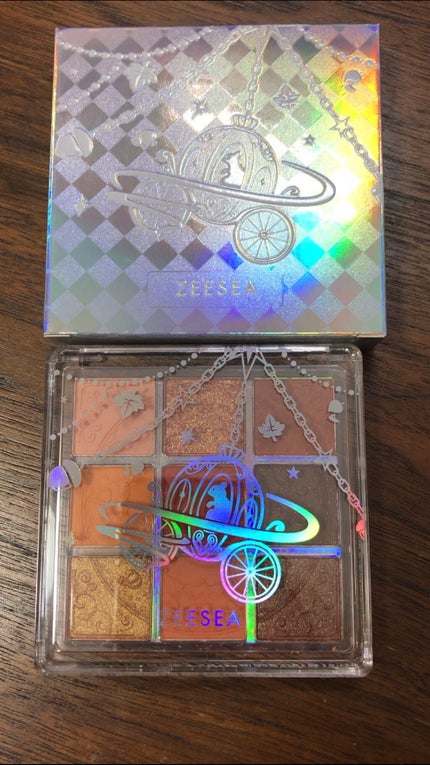 クォーツ 9色アイシャドウパレット(ドリームランドアイシャドウ)/ZEESEA/アイシャドウパレットを使ったクチコミ(2枚目)