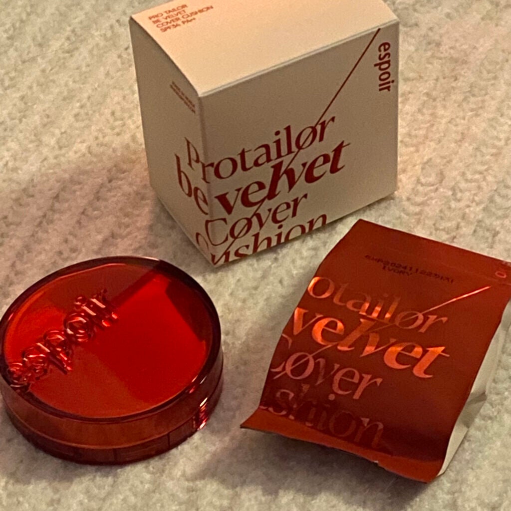 プロテーラービーベルベットカバークッション/espoir/クッションファンデーションを使ったクチコミ(1枚目)