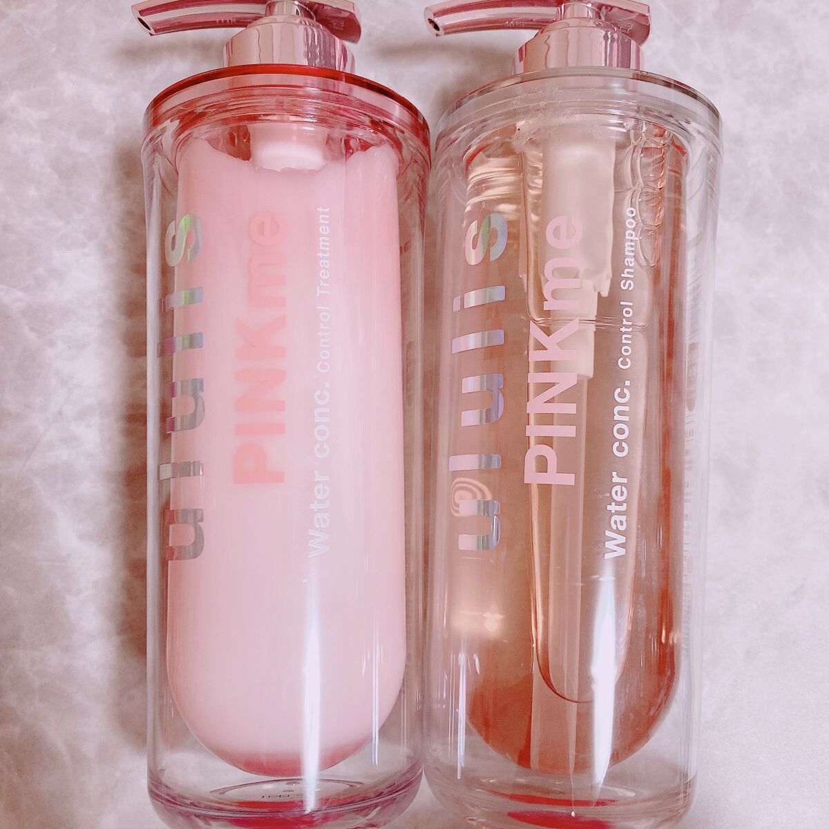 ウォーターコンク モイスト シャンプー(桜ver.)/ヘアトリートメント(桜ver.)/ululis/市販シャンプーを使ったクチコミ(2枚目)