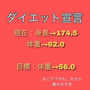 ♡ダイエット♡

前置き長いので方法を見たい人は🐢までスクロールしてください👍

ではでは、ガチデブなので痩せます。身長は、人よりも結構おっきい方だと思う‪w中3で174.5の人いたらコメントください!