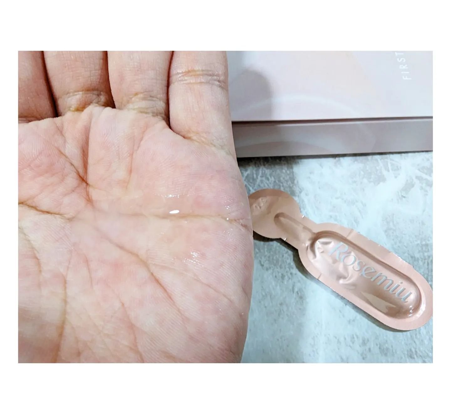 ファーストセラム/Rosemiu/美容液を使ったクチコミ（3枚目）