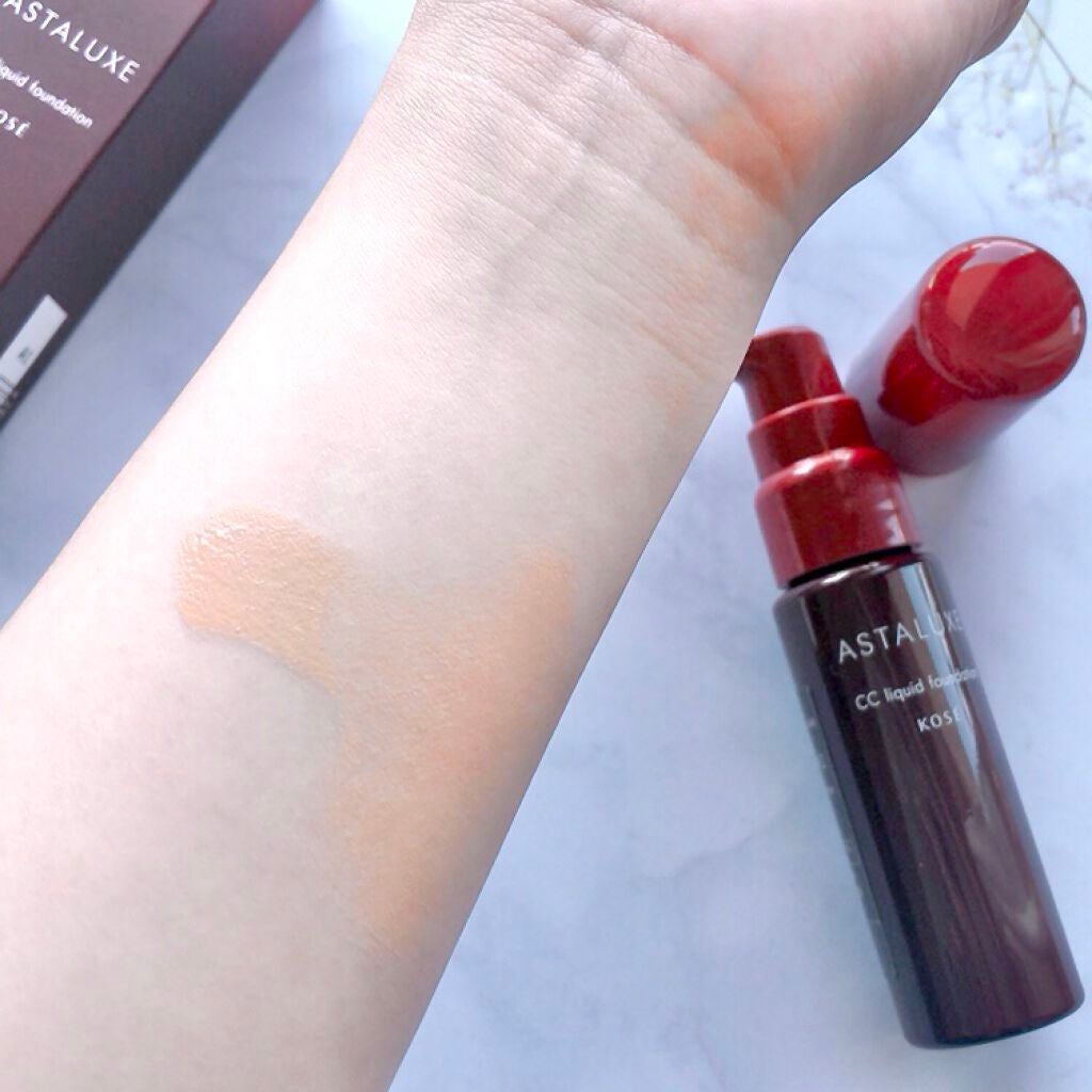 アスタリュクス CCリキッドファンデーションAX /コーセー/CCクリームを使ったクチコミ(4枚目)