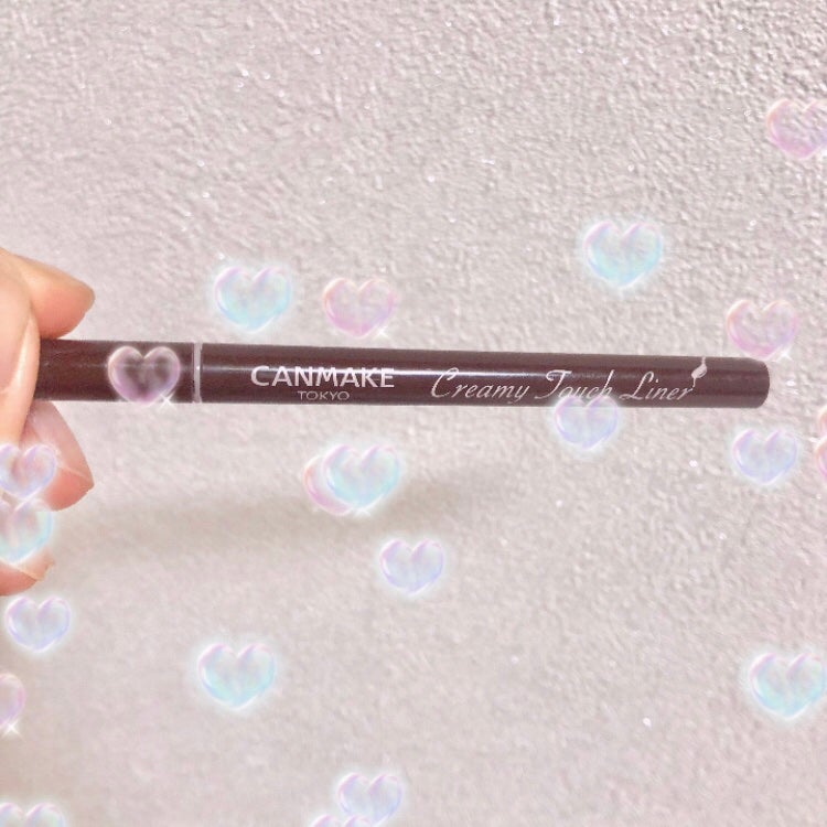 クリーミータッチライナー/キャンメイク/ジェルアイライナーを使ったクチコミ(1枚目)