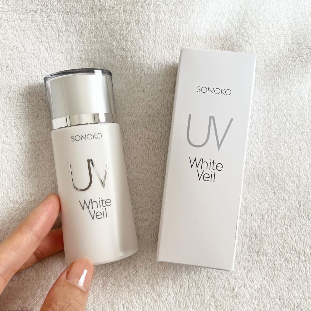 UVホワイトヴェール/SONOKO/化粧下地を使ったクチコミ（1枚目）